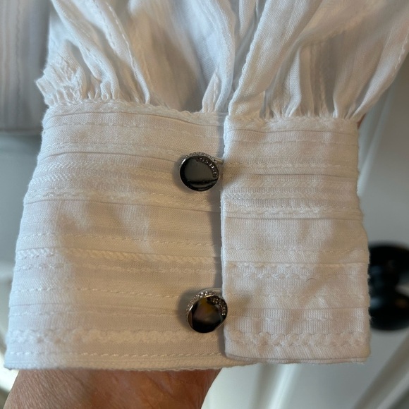 Ted Baker double ruffle silias cotton top NWT - Picture 13 of 14